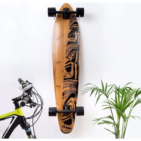 Schwarzes Skateboard-Ständer-Set, robust, wiederverwendbar, hohe Tragfähigkeit (1/5)