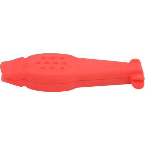 Démonte-pneus vélo rouge avec limes et kit de réparation pneu cycliste (1/5)