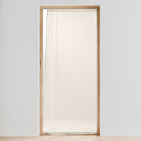 Voilage Passe-Tringle "Carlin" 90x200cm Lin (1/4)