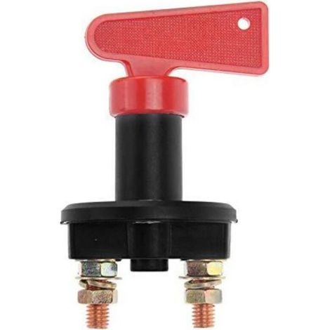 2pcs Interrupteur de batterie - Courant 100A Tension 12V 24V - Bateau et voiture (1/4)