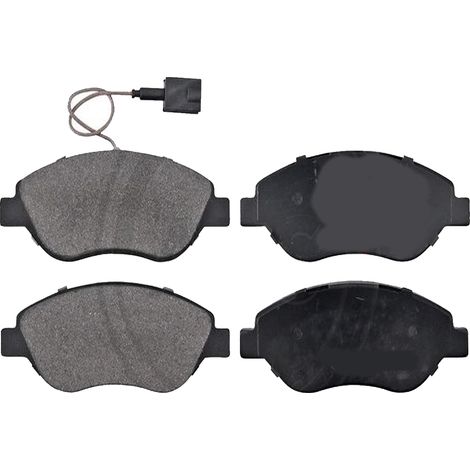 KIT PASTIGLIE FRENO ANTERIORI compatibile con FIAT BRAVO II (198) / PASTIGLIE FRENANTI AUTO OEM FDB1468 , / SOSTITUZIONE DIRETTA / BASSA POLVERE / SILENZIOSO (1/4)