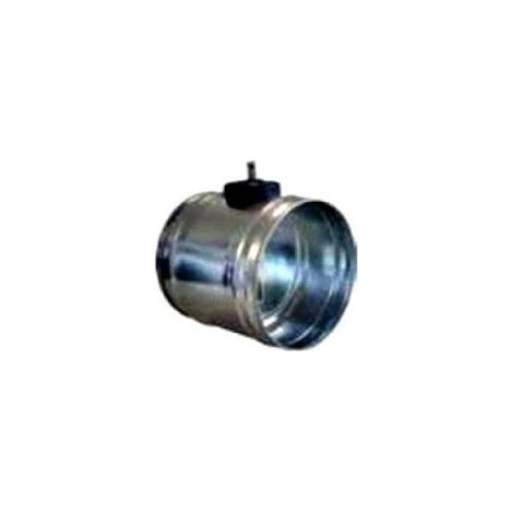 Registre d'équilibrage RE manuel galvanisé - Diamètre 125mm