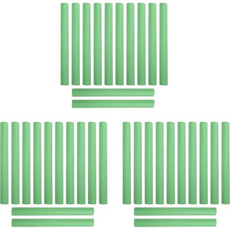 36 Pièces Manchons en Mousse pour Poteau de Trampoline, Remplacement du Rembourrage du Trampoline, Manchons de Protection pour Trampoline Tube en Mousse Vert (1/5)