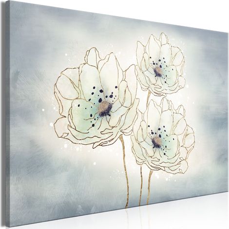 Peinture - Fleurs de l'océan (1 partie) large (1/3)
