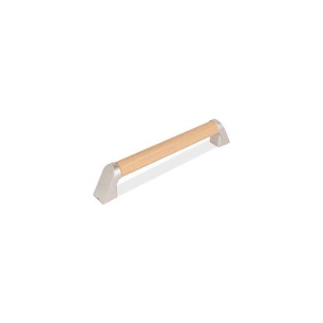 Maniglione di supporto in legno da 44 cm per doccia, ideale per persone disabili e anziane - Crezuo (1/4)
