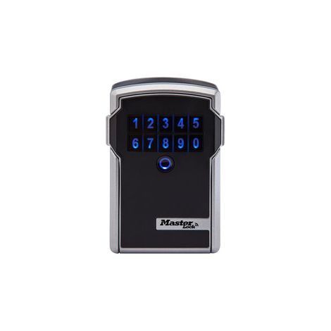 Master Lock – Boite à clés sécurisée connectée Bluetooth – Fixation murale – Résistance aux intempéries – Partage d'accès à distance