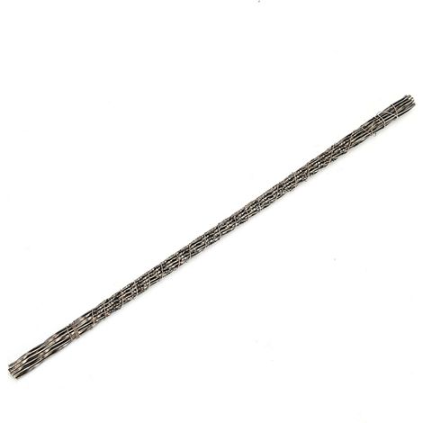 12 lames de scie à bijoux en acier tungstène, lames de scie à double lame, n° 3 (1/5)