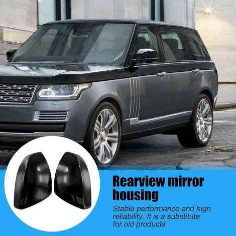 Außenspiegelkappe in Hochglanzschwarz LR048353 LR048354 für Range Rover Evoque L538 Discovery Sport Velar 2012- VPLYB0360 (1/5)