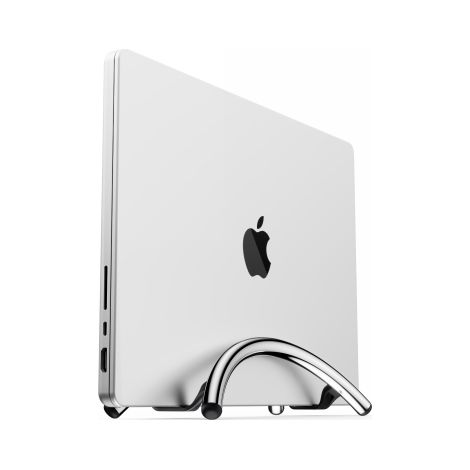 Soporte de aluminio Twelve South BookArc Flex para MacBook y portátiles (cromado) (1/3)