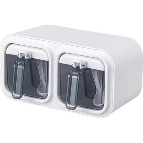 Mural cuisine boîte à assaisonnement ensemble condiment rangement organisateur porte pots à épices cuisine Gadgets A (1/5)
