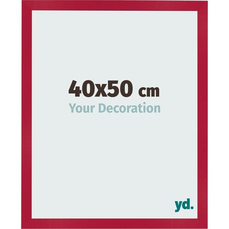 yd. - Cadre photo 40x50 - Rouge - MDF - Bologna (1/5)