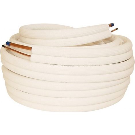 Tubo di climatizzazione bi-tubo in rame M1 1/4-3/8 20ml - Reynolds