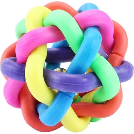 Jeux de balle pour chiots et chiens adultes : soins dentaires, poussée des dents, santé des gencives, apprentissage de la mastication (M) (1/5)