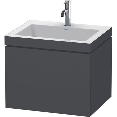 Duravit L-Cube c-bonded Ensemble suspendu, 1 tiroir, sans (1/3)