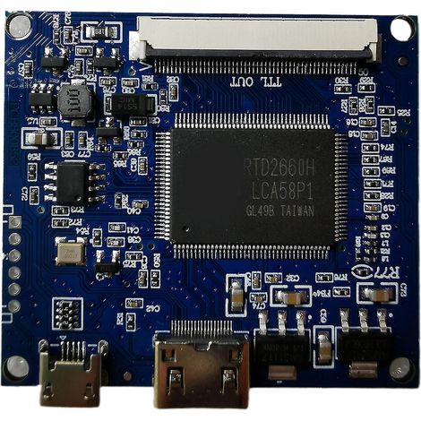 Carte contrôleur LCD compatible HDMI pour écran LCD 7300101463 1024x600 50 broches