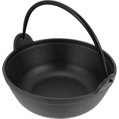 Gusseiserner Dutch Oven Topf 19cm mit Antihaftbeschichtung (1/5)