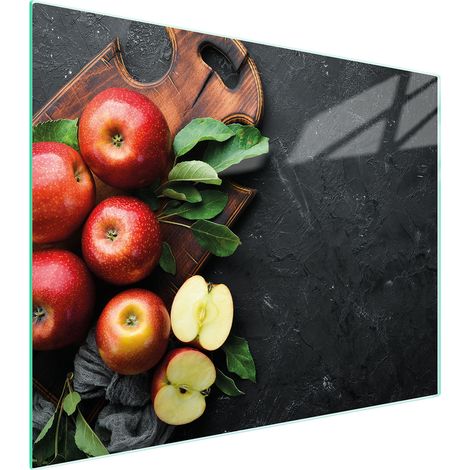 PLANCHE À DÉCOUPER EN VERRE 52x40 POMME (1/5)