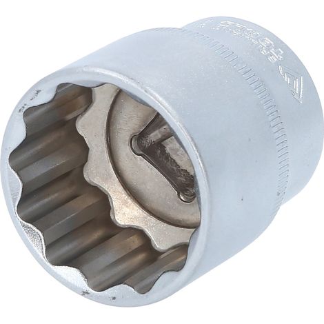 BRILLIANT TOOLS 1/2" Zwölfkant-Stecknuss 32 mm - BT022432 (1/5)
