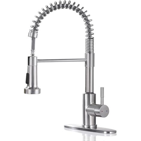 Robinet de cuisine, robinet de cuisine extractible avec encastrement de 25 cmAccessoires (1/5)