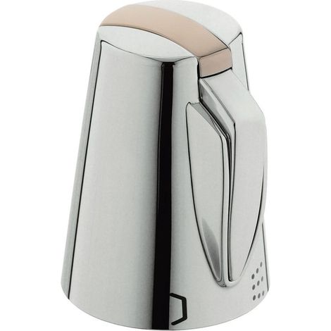 Grohe Temperaturwählgriff für Chiara Thermostat-Wannenbatterie, Sterling/Terragold, 47693CA0