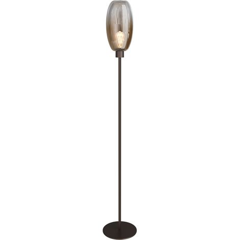 Lampe de pied en verre Olive 1x E27 - cacao - 1430-15-130-02-18 (1/3)