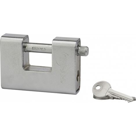 Lucchetto LAND blindato 90 mm, 3 chiavi – THIRARD
