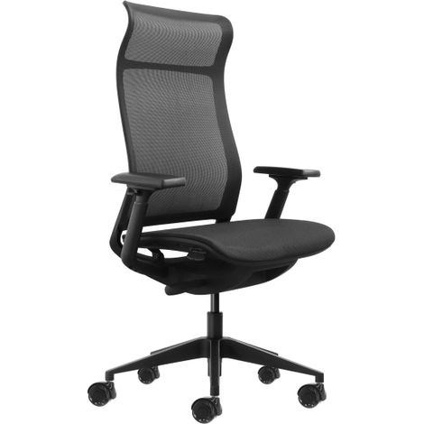 La Cherg 028 es la apuesta de Oqonos por un diseÃ±o depurado al mÃ¡ximo: respaldo y asiento completamente fabricados en malla elÃ¡stica de alto rendim