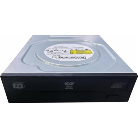 Unidad óptica DVD-RW interna Gembird DVD-SATA-01 de 5,25" con interfaz SATA, color negro