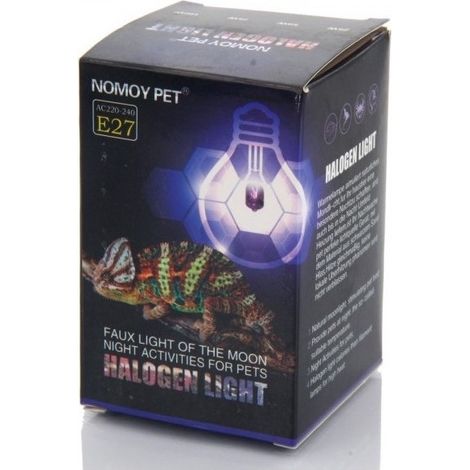 Trade Shop - Lampara Luna Nocturna Reptiles Tortugas Terrario Luz Rayos Violeta Uvb 50w - (1/2)