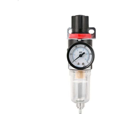 1 Filtre régulateur d'air, G1/4, séparation huile eau, précision 40 μm, pour compresseur outil pneumatique (1/4)