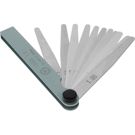 Instrument de Mesure D'épaisseur pour Soupapes en Acier Inoxydable, Outil Portable et Précis pour Mesure D'écart de 0,02 à 1,00 Mm, pour Réparation Automobile (1/5)