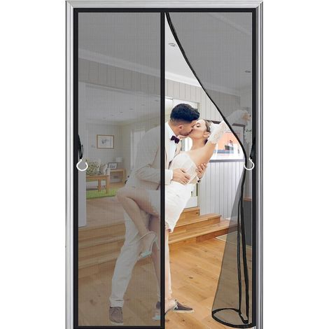 Moustiquaire Porte Fenetre Magnétique 50x50cm Filet Anti Moustique (1/5)
