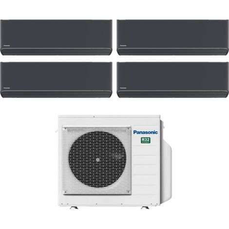 Klimaanlage Panasonic etherea dark Quadri Split 6.8kW 8.5kW (1/3)