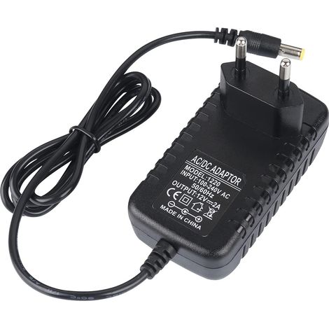 Adaptateur, Transformateurs, Alimentation Branchez de l'UE 12V, 2A Max, Pour Bande LED, 5050, 3528, RGB, Blanc Chaud, Blanc Froid (1/5)