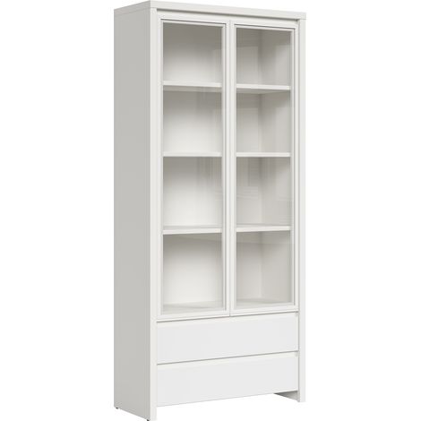 Credenza 2 ante 2 cassetti Soren bianco opaco 200,5cm