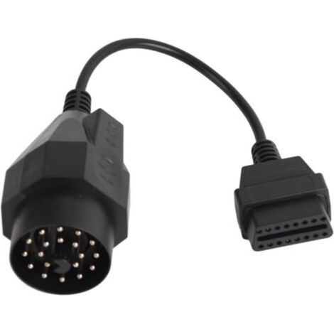 Câble de Scanner de connecteur d'adaptateur OBD2 20 broches à 16 broches pour E36 E38 E39 E46 E53 X5 Z3 (1/5)