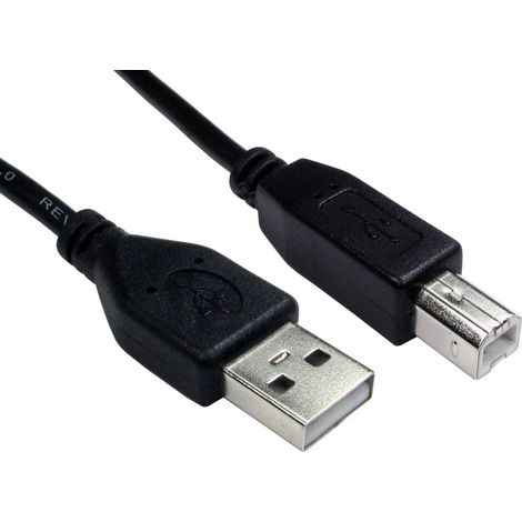 Câble USB RS PRO, USB B mâle vers USB-A mâle, 1.8m ( Prix pour 1 )