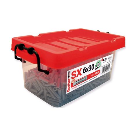 Scatola 1000 sx più tasselli 6x30mm 568676 fischer (1/2)