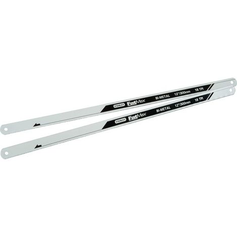 Lames de scie à métaux BiMétal Stanley FATMAX® - lot de 2 - 32 dents