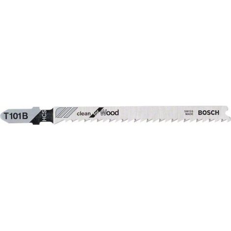 Bosch T 101 B hoja de sierra de calar para metal 100 mm