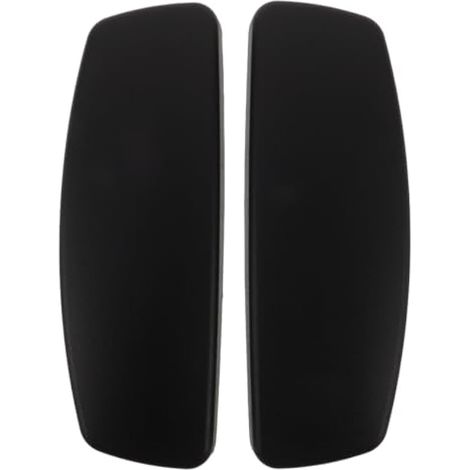 Lot de 2 coussins d'accoudoirs réglables pour chaise de bureau, housses ergonomiques de rechange (1/5)