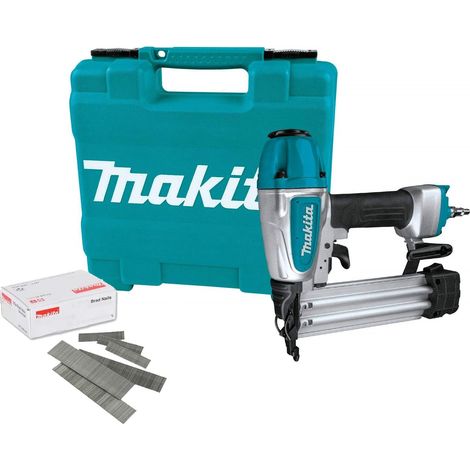 Makita AF506 18g Gauge Brad Air Pin Nailer with 50mm 18g Nails and Accessories (1/4)