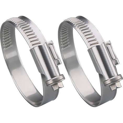 Colliers de serrage universel, métallique, diamètre 25 à 40 mm, largeur 9mm X 2 - AUTOBEST