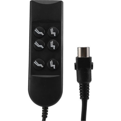 Pièces détachées pour fauteuil inclinable électrique : interrupteur d'inclinaison électrique, interrupteur du moteur d'inclinaison, télécommande à 6 boutons (1/5)