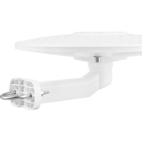 Antena omnidireccional Maclean DVB-T/T2 HEVC, activa, para caravana, montaje en cable central, MCTV-104, blanca (1/5)