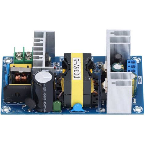 Module d'alimentation à découpage ACDC, haute puissance, performance stable avec protection intégrée, 100-240V AC.