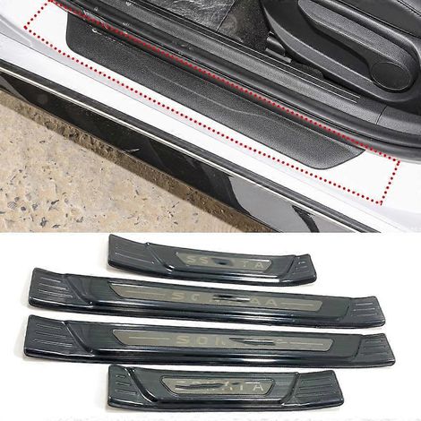 Plaque de seuil de porte latérale pour Hyundai Sonata 10, accessoires pour voitures, bande de seuil de porte 2022-2024, protection( ) (1/5)