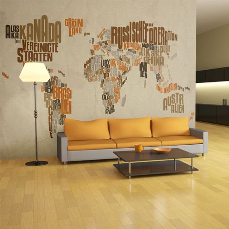 Papier Peint "Indiana Jones Map of Adventures" 231 x 300 cm (1/2)