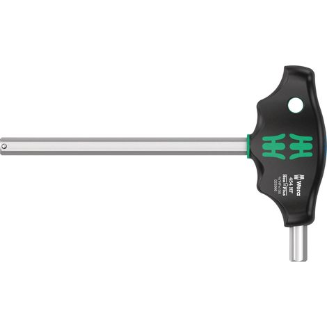 Wera 454 Imperial HF Clé coudée pour vis à 6 pans creux Largeur sur pans (en pouces): 3/8 pouces Longueur de la lame: 1 (1/5)