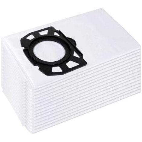 Lot de 15 sacs filtrants Kärcher WD4 WD5 WD6, filtration haute efficacité 99,99% (1/5)